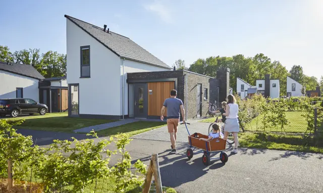 Bungalow type 8 B KS Vooraanzicht 1